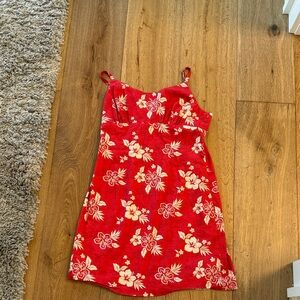 Target Red Floral Kids Dress